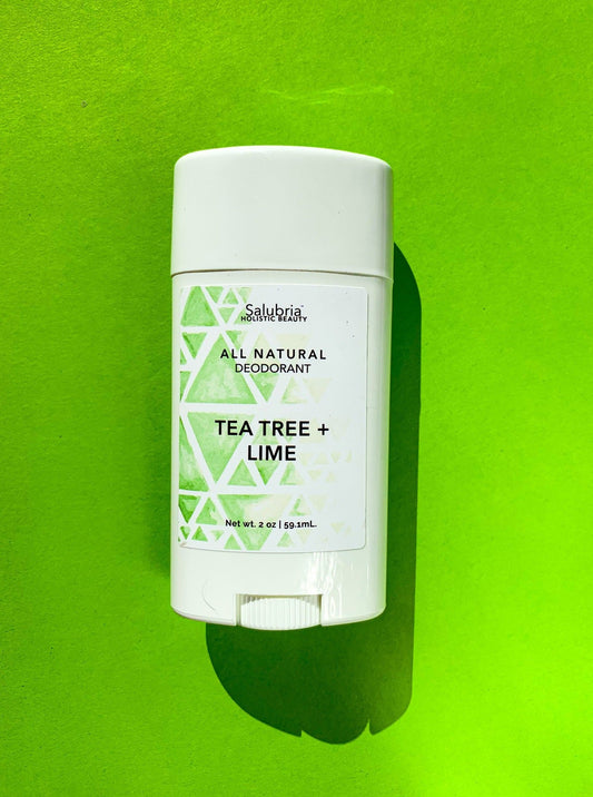 Tea Tree + Lime Deodorant - Salubria 