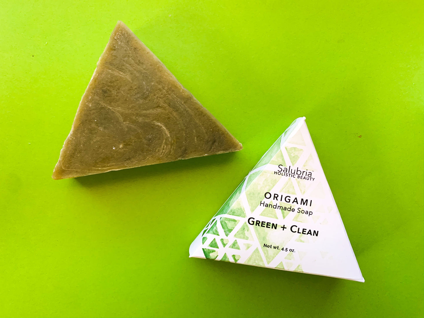 Green + Clean Origami Face + Body Bar